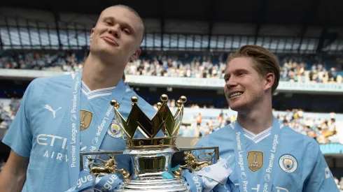 Estrela do Manchester City pode se juntar ao Al-Nassr a pedido de Cristiano Ronaldo. (Foto: Imago)