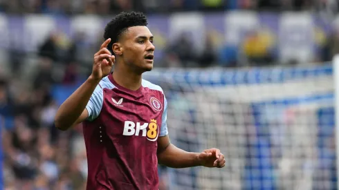 Ollie Watkins do Aston Villa durante a partida da Premier League. Foto Simon Dack / Telephoto Images - Alamy