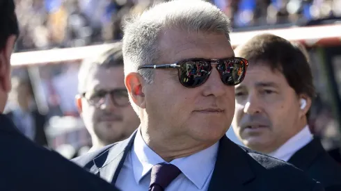 Joan Laporta, presidente do Barcelona. Ele quer fechar com atacante. Foto: IMAGO / ZUMA Press Wire