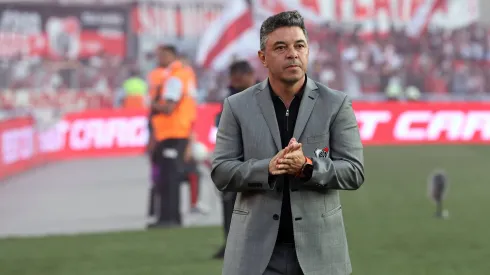 Tendência é que Marcelo Gallardo precise mexer na lateral-esquerda do River Plate. (Foto: ALEJANDRO PAGNI/IMAGO/PHOTOxPHOTO)