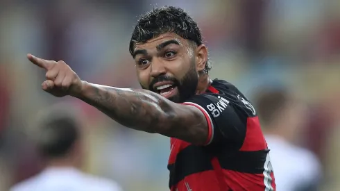 Gabigol pode recusar o Palmeiras e trocar o Flamengo por outro tricampeão da Libertadores. (Photo by Wagner Meier/Getty Images)