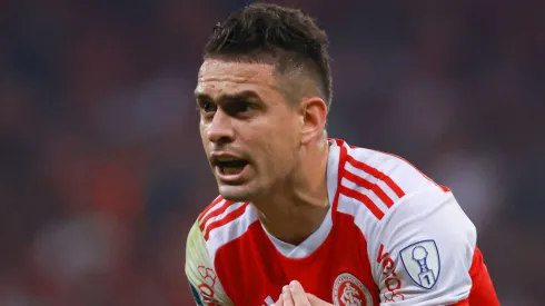 Internacional topa vender Borré para campeão da Libertadores por R$ 44 milhões. Foto: Maxi Franzoi/AGIF