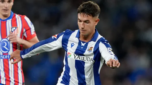 Zubimendi, da Real Sociedad, virou alvo do Manchester City (Foto: Juan Manuel Serrano Arce/Getty Images)