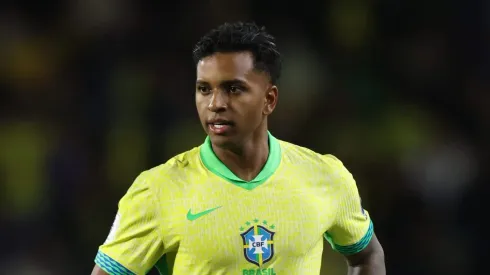 Rodrygo exalta estrutura do Palmeiras. Foto: Lucas Figueiredo/Getty Images