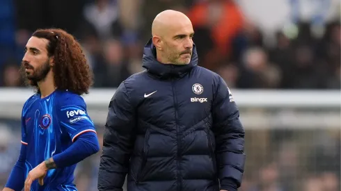 Enzo Maresca em partida pelo Chelsea