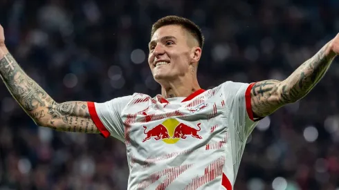 O Arsenal está se preparando para uma possível contratação do atacante Benjamin Sesko, do RB Leipzig, na próxima temporada. (Foto: IMAGO / motivio)