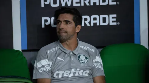Abel Ferreira em partida pelo Palmeiras