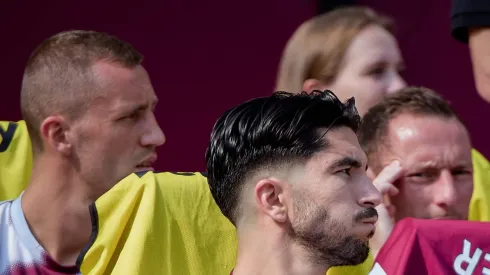 Carlos Soler, ex-Paris Saint-Germain, foi emprestado ao West Ham United na última janela de transferências, em busca de revitalizar sua carreira na Premier League. (Foto :IMAGO / Sports Press Photo)