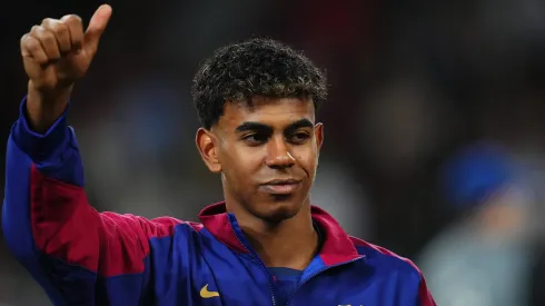 Lamine Yamal, jogador do Barcelona, vem chamando atenção de outros clubes. foto: imago / pressinphoto