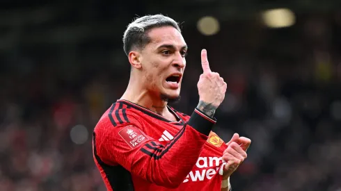 Antony só tem dois jogos na Premier League. Foto: Michael Regan/Getty Images