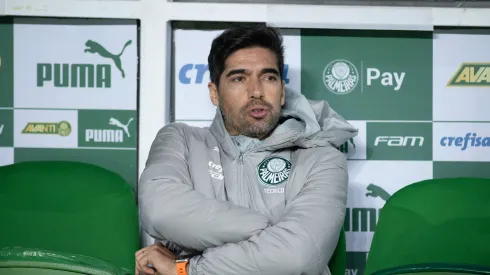 Abel Ferreira em partida do Palmeiras