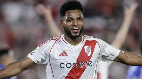 Ex-Palmeiras, Miguel Borja topa deixar o River Plate para atuar em gigante carioca. (Foto: Imago)