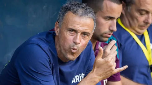 Luis Enrique, treinador do PSG assina renovação de contrato. foto: IMAGO / Eibner Europa