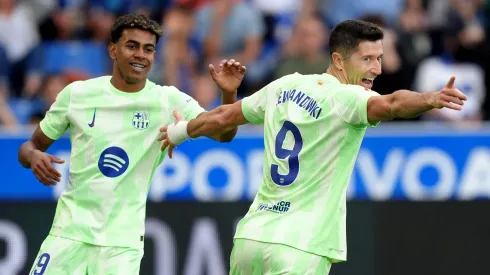 Barcelona de Yamal e Lewandowski começou de forma impressionante a temporada (Foto: Juan Manuel Serrano Arce/Getty Images)