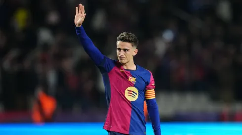 Hansi Flick se emociona com retorno de Gavi. Foto: IMAGO / Pressinphoto