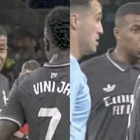 Mbappé é flagrado na leitura labial e não se cala sobre estilo 'fominha' de Vini Jr no Real Madrid