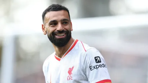 Mohamed Salah em partida pelo Liverpool