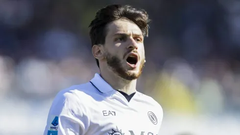 Gigante do futebol europeu observa Khvicha Kvaratskhelia, do Napoli.