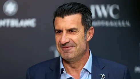 Figo deu seu palpite para Real Madrid x Barcelona (Foto: Angel Martinez/Getty Images for Laureus)