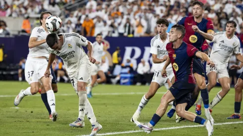 Real Madrid e Barcelona jogaram por pré-temporada nos Estados Unidos (Foto: Ira L. Black/Getty Images)