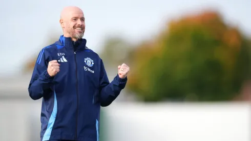 Erik Ten Hag, técnico do Manchester United (Foto: Martin Rickett/Imago/PA Images)