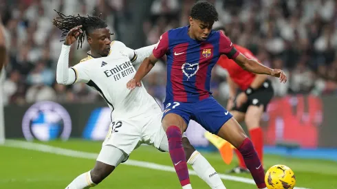 Eduardo Camavinga e Lamine Yamal juntos