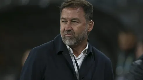 SAO PAULO, BRAZIL – JULY 16: Augusto Melo, President of Corinthians looks on during the match between Corinthians and Criciuma at Neo Quimica Arena on July 16, 2024 in Sao Paulo, Brazil. (Photo by Ricardo Moreira/Getty Images)