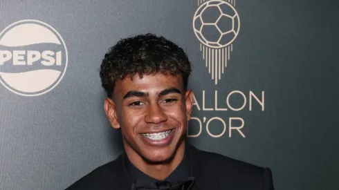 Lamine Yamal vence prêmio Kopa Trophy. Foto: Pascal Le Segretain/Getty Images