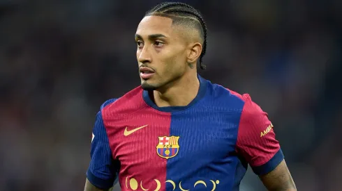 Raphinha escolhe em qual clube deseja jogar entre Barcelona e Manchester City (Photo by Angel Martinez/Getty Images)