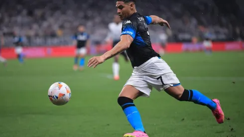 Salas em ação durante o jogo de ida entre Corinthians e Racing, no dia 25 de outubro de 2024. (Sipa US / Alamy Stock Photo)