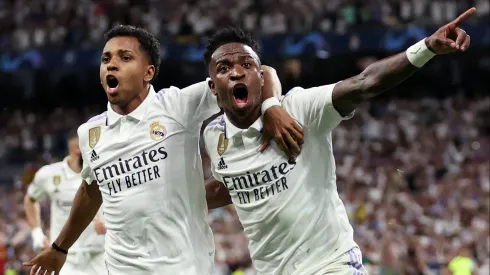 PSG pode pagar R$ 1 bilhão para anunciar brasileiro do Real Madrid como substituto de Mbappé. (Photo by Julian Finney/Getty Images)