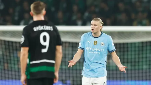 A crescente notoriedade de Viktor Gyökeres no futebol europeu desperta o interesse de grandes clubes, como Chelsea, Tottenham, PSG e Barcelona. (Foto: IMAGO / AFLOSPORT)