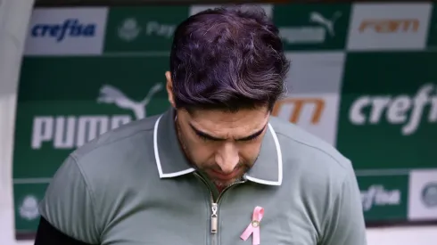 Abel Ferreira em partida contra o Fortaleza