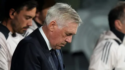 Real Madrid prepara saída de Ancelotti e encaminha acordo com novo treinador, diz portal. (Photo by Angel Martinez/Getty Images)