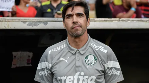Abel Ferreira em partida pelo Palmeiras