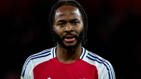 Arteta não tem ficado impressionado com Sterling no Arsenal, segundo portal. foto:<br />
IMAGO / Sports Press Photo