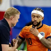 Técnico de Memphis Depay na Holanda, Ronald Koeman recebe convite inusitado do Corinthians