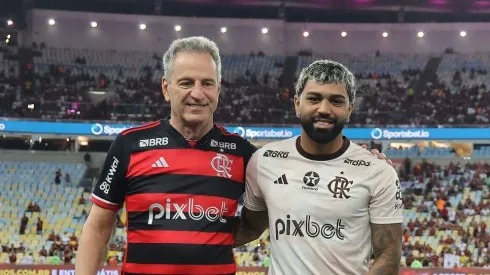 Landim e Gabigol rompem relações no Flamengo. Foto: Wagner Meier/Getty Images