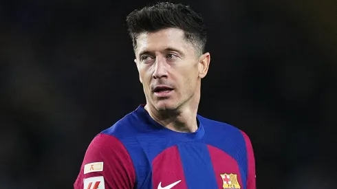 Lewandowski recebe proposta de última hora para trocar o Barcelona por time surpreendente (Photo by Alex Caparros/Getty Images)