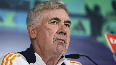 Ancelotti desafiou um jogador do Real Madrid. foto: IMAGO / Alberto Gardin
