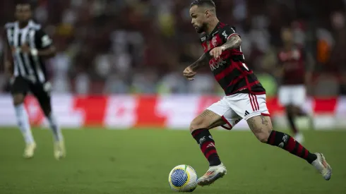 Michael em campo durante o duelo entre Flamengo e Atlético-MG, no dia 13 de novembro de 2024. (Sipa US / Alamy Stock Photo)