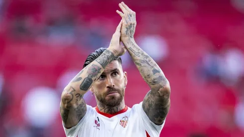 Sergio Ramos em ação pelo Sevilla.