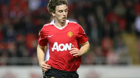 Bildnummer: 06589332 Datum: 27.09.2010 Copyright: imago/Colorsport<br />
Barclays Premier Reserve League North B - Blackburn Rovers (white) - Manchester United (ManU) - Manchester United reserves Marnick Vermijl at Leigh Sports Village PUBLICATIONxINxGERxSUIxAUTxHUNxPOLxUSAxONLY; Fussball Herren England Premier Reserve League South 2011 Einzelbild Aktion vdig xng 2010 quer
Image number 06589332 date 27 09 2010 Copyright imago Color Sports Barclays Premier Reserve League North B Blackburn Rovers White Manchester United ManU Manchester United Reserves Marnick Vermijl AT Leigh Sports Village PUBLICATIONxINxGERxSUIxAUTxHUNxPOLxUSAxONLY Football men England Premier Reserve League South 2011 Single Action shot Vdig 2010 horizontal