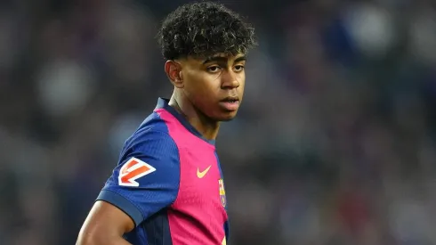 Barcelona pode perder Lamine Yamal por influência de empresário e possível novo clube vem à tona. (Foto: Imago)