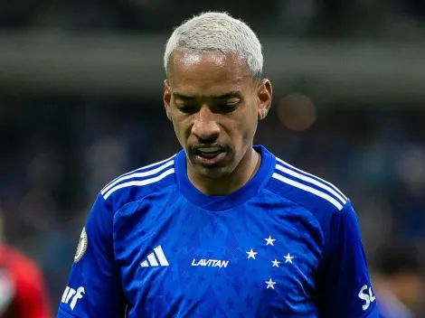 Matheus Pereira vai as lagrimas após vice do Cruzeiro