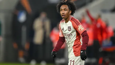 Malick Fofana Olympique Lyonnais Looks on during the UEFA Europa League 2024/25 League Phase MD4 match between TSG 1899 Hoffenheim v Olympique Lyonnais at PreZero Arena on November 7, 2024 in Hoffenheim, Germany. not used in POL / SRB / CRO / FRA / GBR / NED / ITA / USA Defodi-541_TSGLYNF20241107_321 *** Malick Fofana Olympique Lyonnais Looks on during the UEFA Europa League 2024 25 League Phase MD4 match between TSG 1899 Hoffenheim v Olympique Lyonnais at PreZero Arena on November 7, 2024 in Hoffenheim, Germany not used in POL SRB CRO FRA GBR NED ITA USA Defodi 541 TSGLYNF20241107 321 Defodi-541 not used in POL / SRB / CRO / FRA / GBR / NED / ITA / USA