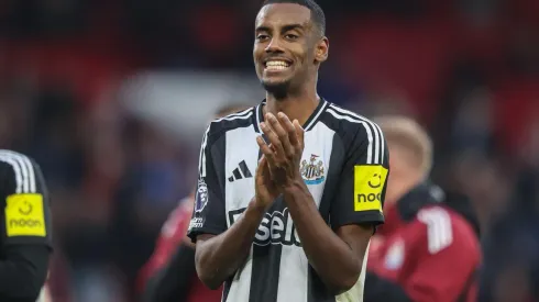Alexander Isak durante a partida entre Nottingham Forest e Newcastle, no dia 10 de novembro de 2024. (News Images LTD / Alamy Stock Photo)