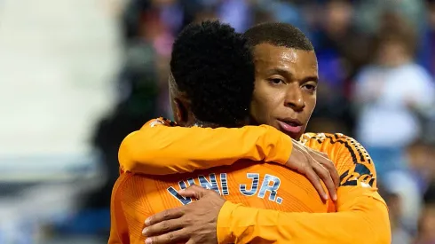 Vinicius Jr e Mbappé pelo Real Madrid.