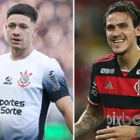 Rodrigo Garro, do Corinthians, aparece no Flamengo para jogar ao lado de Pedro em 2025