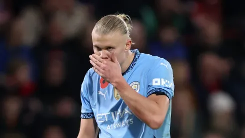 Haaland tem multa de trânsito para pagar na Suíça. Foto: Alex Pantling/Getty Images